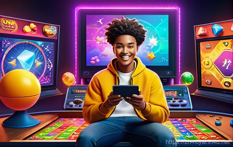 로얄매치 VIP 멤버십 혜택 - **Prompt 1: Effortless Victory with VIP Power-ups**
    "A vibrant, dynamic illustration of a young ...