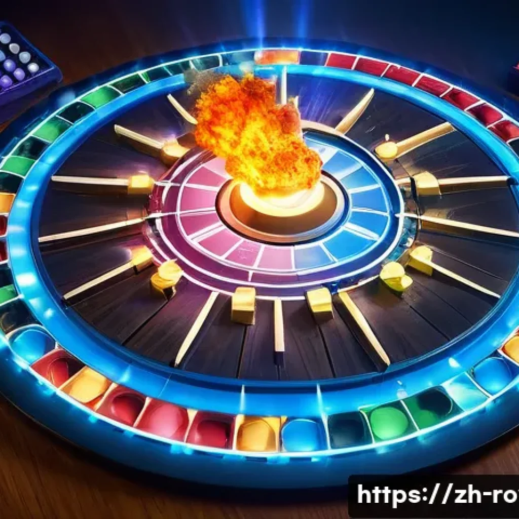 로얄매치 자주 묻는 질문 - **Prompt for Strategic Prop Usage:**
    "A dynamic and colorful Royal Match game board mid-action, ...