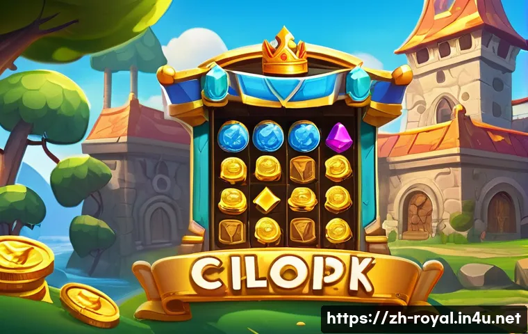 로얄매치 특별 보상 종류 - A vibrant mobile game interface showing a colorful daily task screen with animated icons representin...