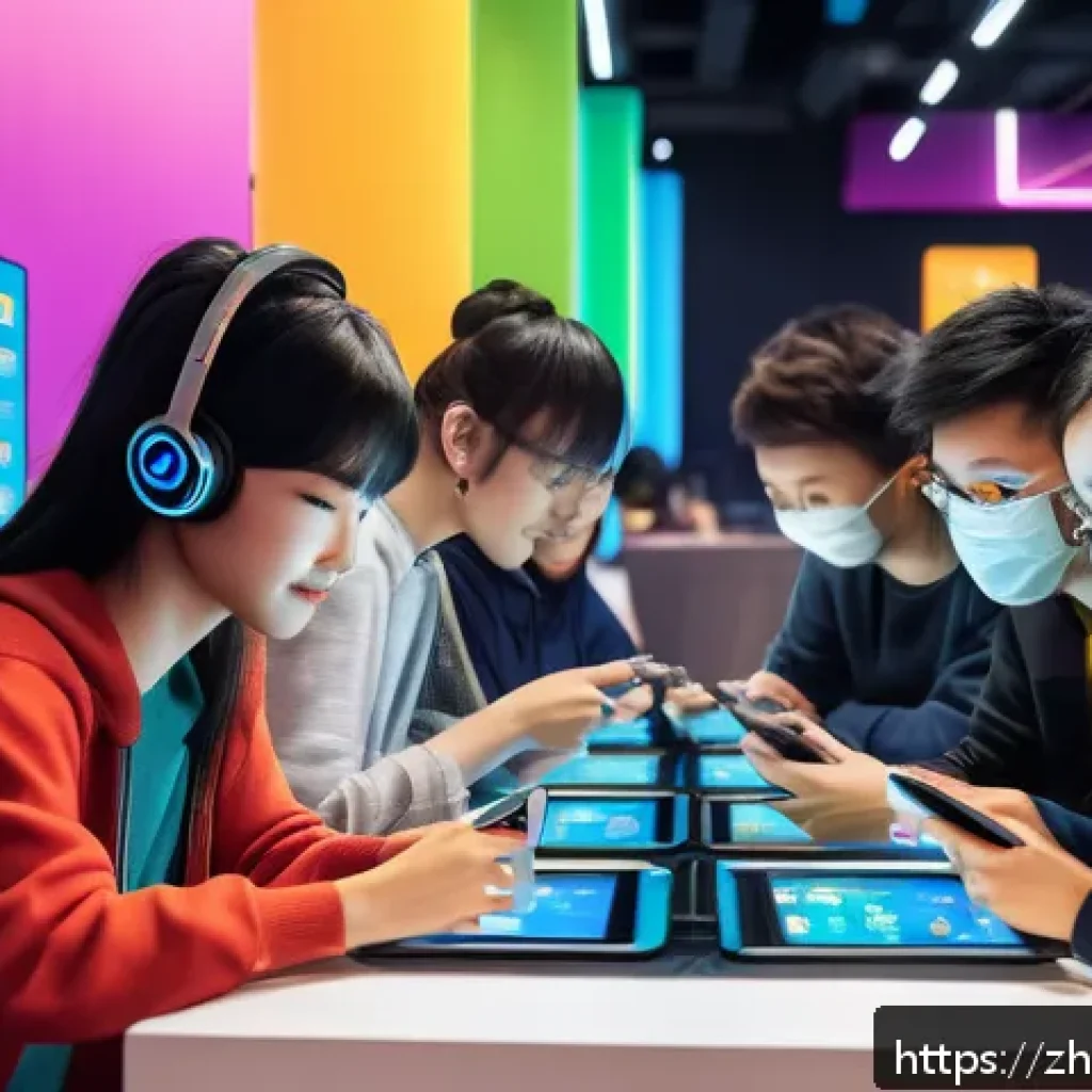 로얄매치 커뮤니티 기능 - A vibrant, modern digital gaming community scene set in a sleek, futuristic virtual space filled wit...