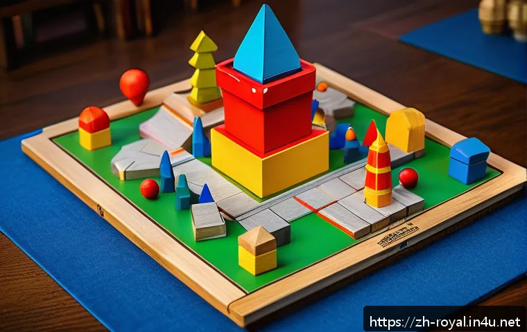 로얄매치 정밀 타겟팅 공략 - A vibrant and colorful game board scene from a match-3 puzzle game similar to Royal Match, featuring...