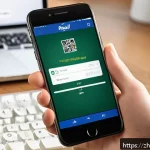 로얄매치 계정 동기화 방법 - A modern smartphone screen displaying the Royal Match game login interface, emphasizing secure accou...